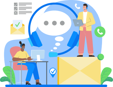 Home Contact Section Graphics